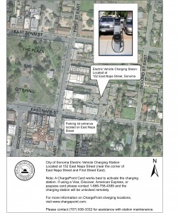 Sonoma Electric Vehicle Charging Station